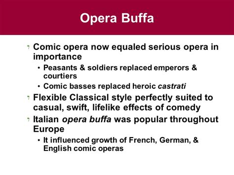 How Did Comic Opera Differ from Opera Seria? And Why Did the Laughing Donkey Refuse to Sing in Either?