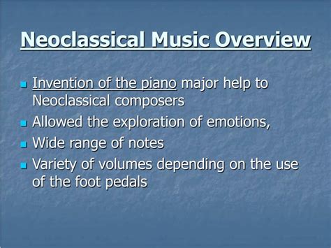 what is neoclassical music: the influence of modernism on classical music